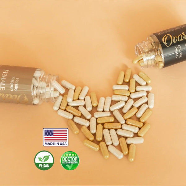 Vegan, fertility, supplements, aid, health, Chasteberry, sperm, menstrual cycle, hormonal, balance, egg, All-natural, female, Male, booster, ovulation, vitamins, freezing, IVF, IUI, women, over 35, motility, Herbal, Maca root, Omega-3, Black tea extract, Folate, Vitamin D, Iron, Ashwagandha, L-arginine, Antioxidant, Selenium, Vitamin E, Zinc, conception, Hormone-free, men, PCOS, endometriosis, getting pregnant, support, over 30, Sperm-friendly, lubricant, gel, Non-toxic, Organic, Non-hormonal, Water-based