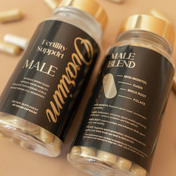 Vegan, fertility, supplements, aid, health, Chasteberry, sperm, menstrual cycle, hormonal, balance, egg, All-natural, female, Male, booster, ovulation, vitamins, freezing, IVF, IUI, women, over 35, motility, Herbal, Maca root, Omega-3, Black tea extract, Folate, Vitamin D, Iron, Ashwagandha, L-arginine, Antioxidant, Selenium, Vitamin E, Zinc, conception, Hormone-free, men, PCOS, endometriosis, getting pregnant, support, over 30, Sperm-friendly, lubricant, gel, Non-toxic, Organic, Non-hormonal, Water-based